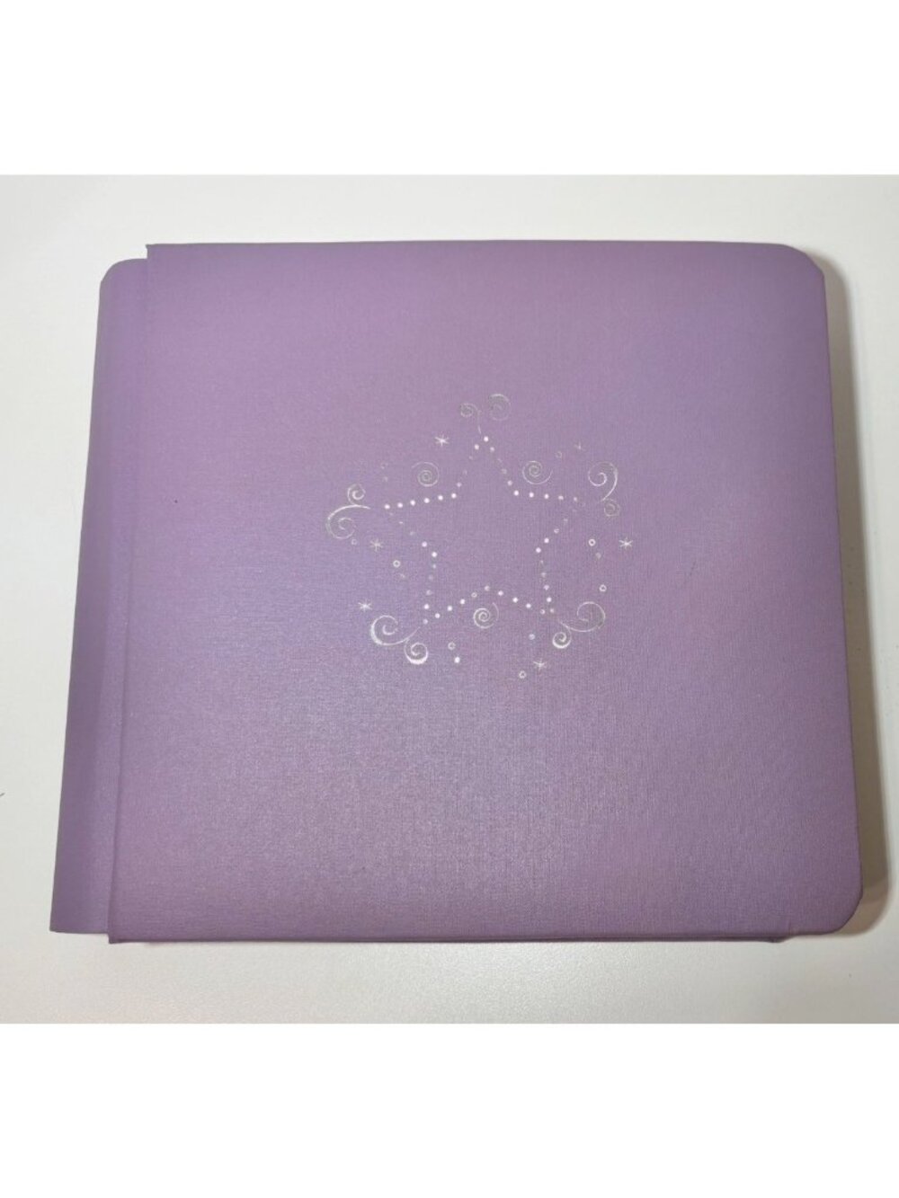 Creative Memories 7x7 Purple Lilac Album With Pages Silver Star